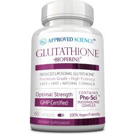 Approved Science Glutathione (1 Bottle, 1 Month Supply)