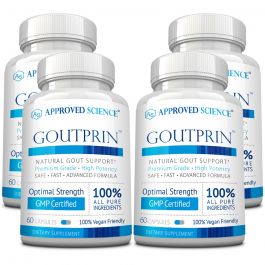Goutprin (4 Bottles) For Gout Relief