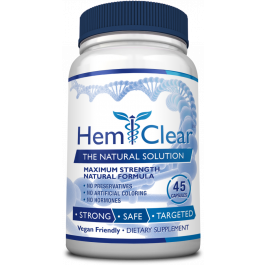 HemClear (1 Bottle) For Hemorrhoid Relief